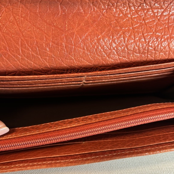 EUC Tan and Coral Gucci Long Canvas Wallet - Picture 13 of 16